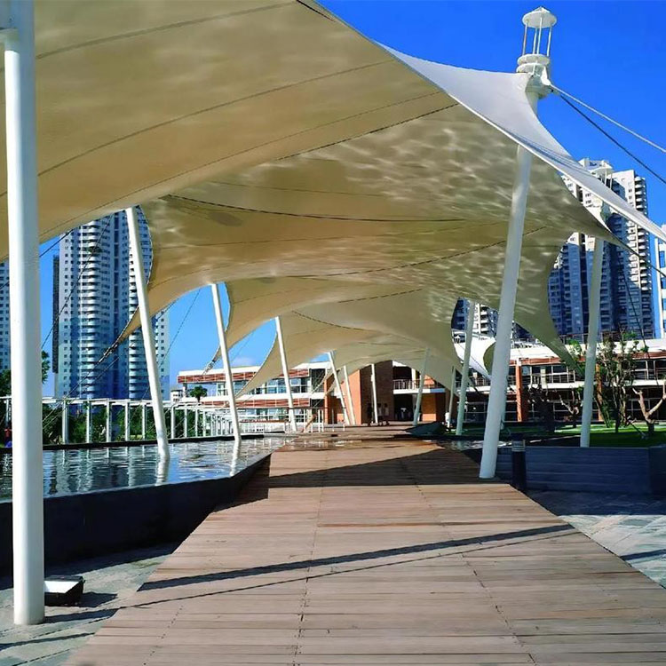 洋县膜结构景观棚