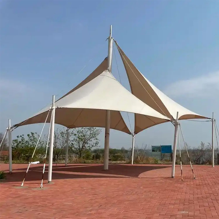 洋县膜结构景观棚